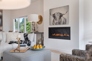 Suprema Homes Tamarack Fireplace